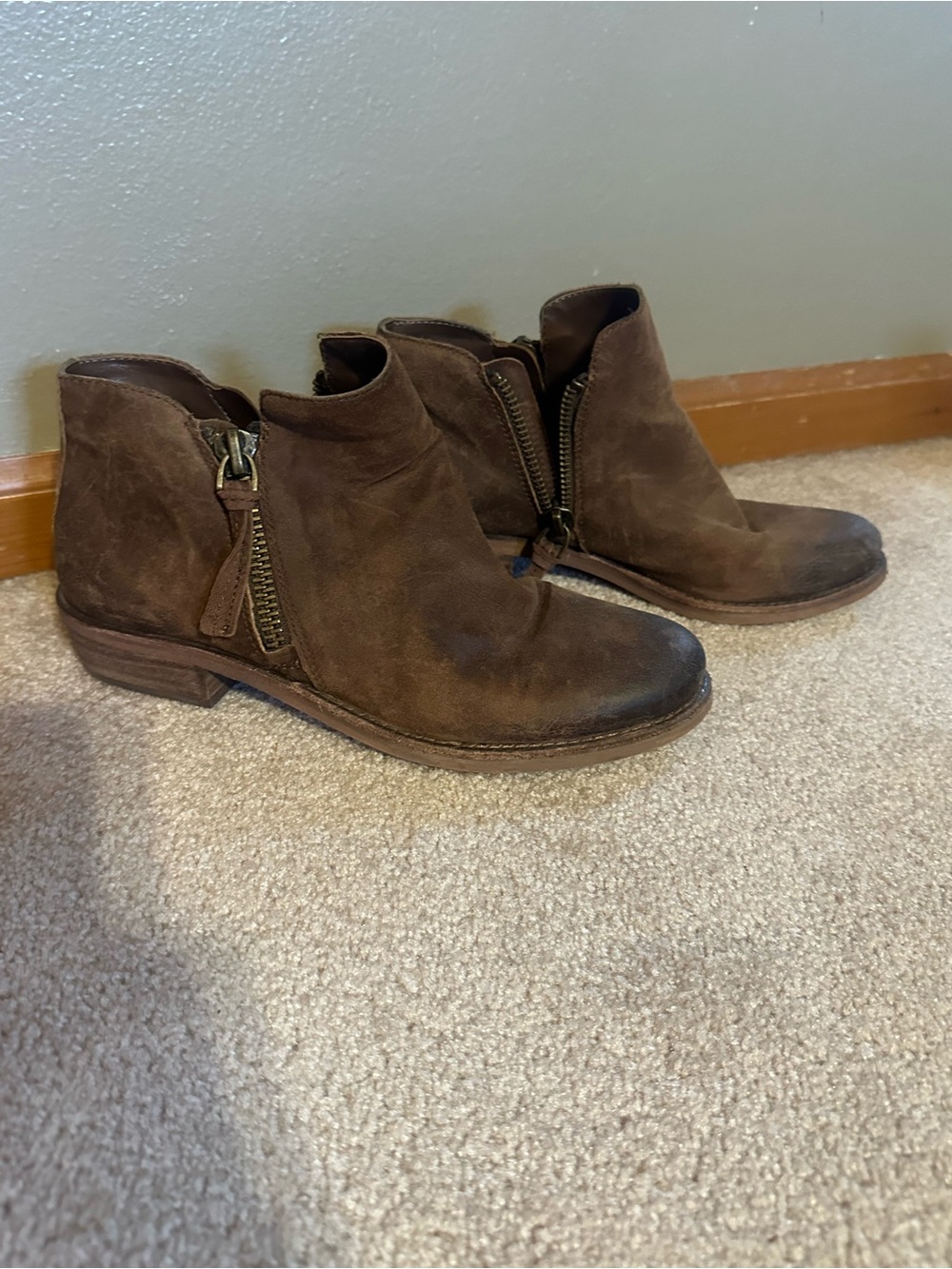 GB Brown Booties